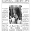 Con Maria sulle vie della Missione